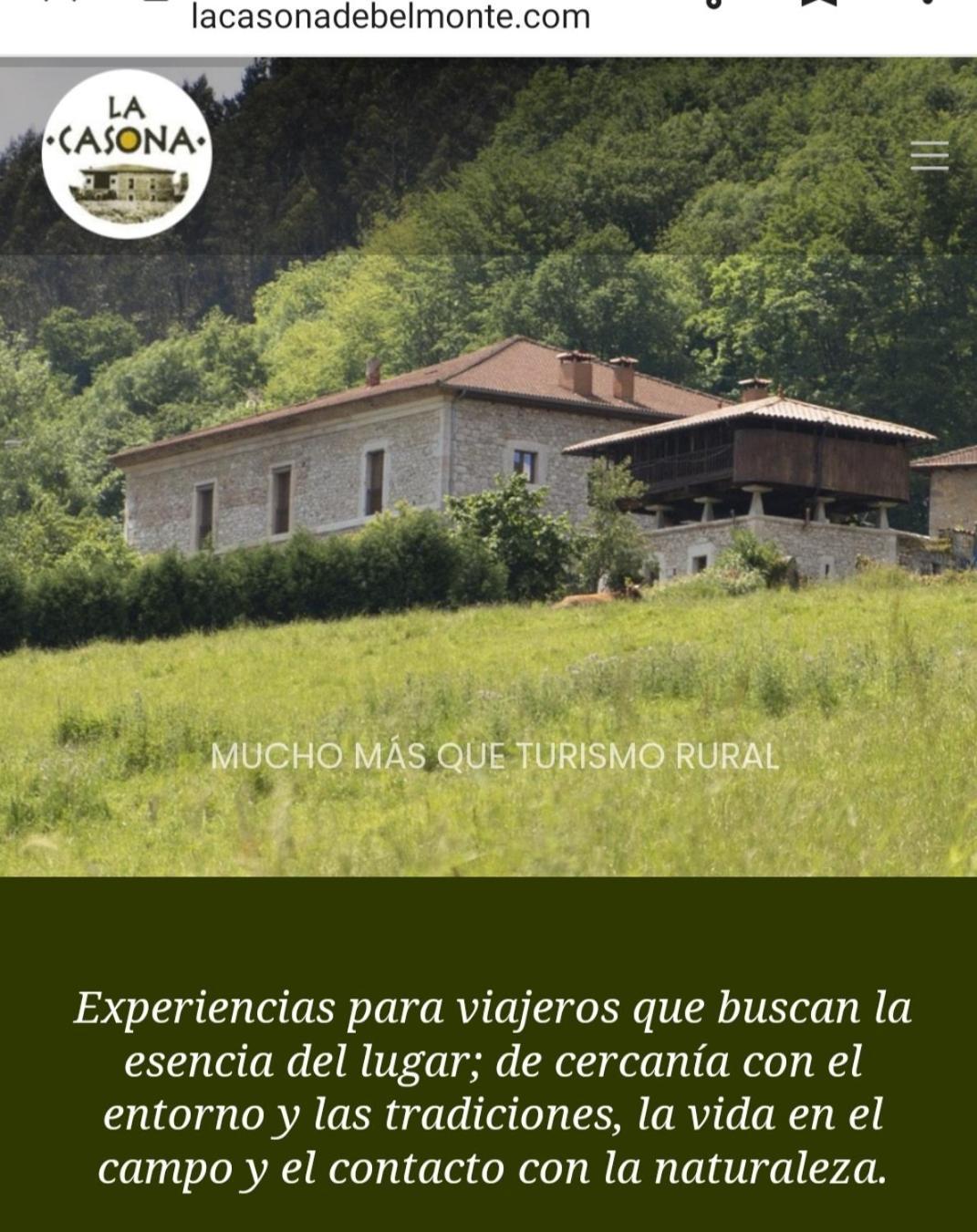 Agroturismo La Casona De Belmonte Ovinana  Dış mekan fotoğraf